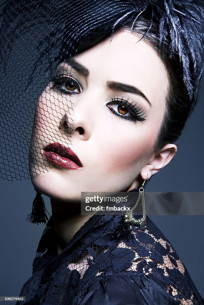 Beautiful elegant woman