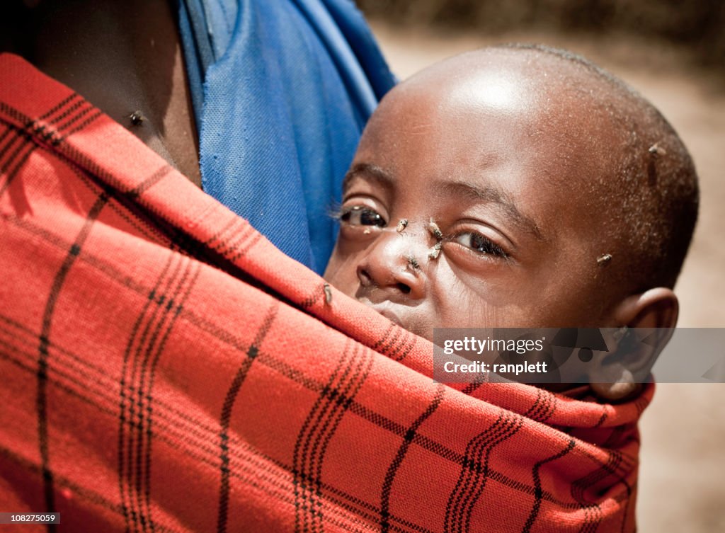 Mother and Her Child in Africa