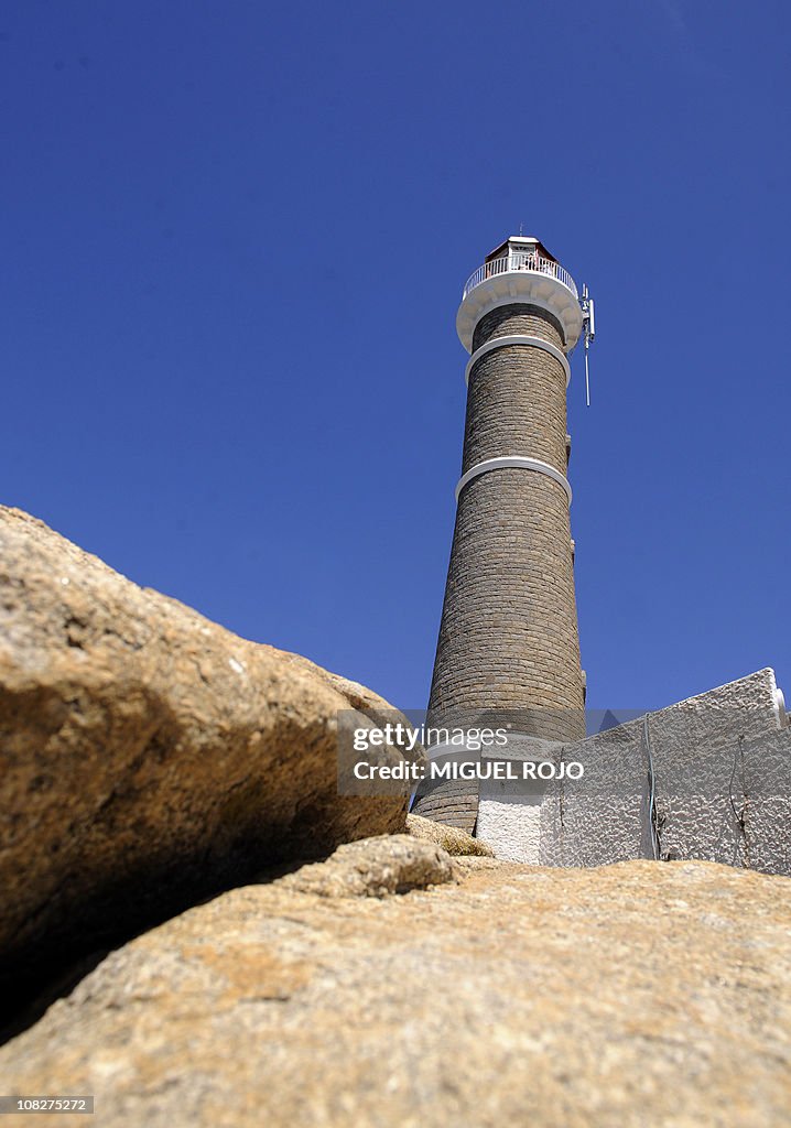 View of the Jose Ignacio lighthouse, in