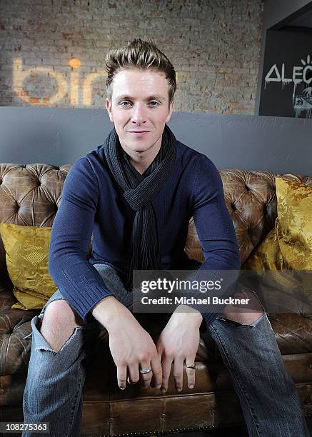 Actor Charlie Bewley attends the "Like Crazy" Press Junket at Bing Bar on January 23, 2011 in Park City, Utah.