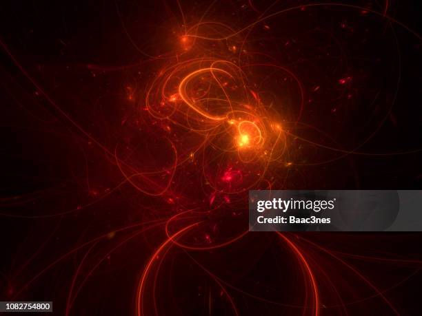 burst of glowing lines and particles - light show spectacular stock pictures, royalty-free photos & images