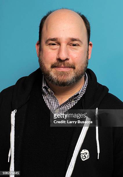 Filmmaker Andrew Rossi poses for a portrait during the 2011 Sundance Film Festival at The Samsung Galaxy Tab Lift on January 23, 2011 in Park City,...