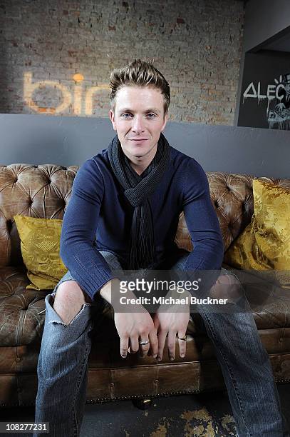 Actor Charlie Bewley attends the "Like Crazy" Press Junket at Bing Bar on January 23, 2011 in Park City, Utah.