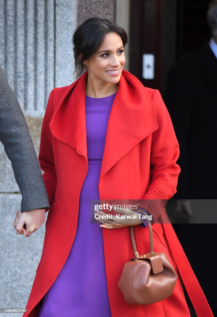 The Duke And Duchess Of Sussex Visit Birkenhead