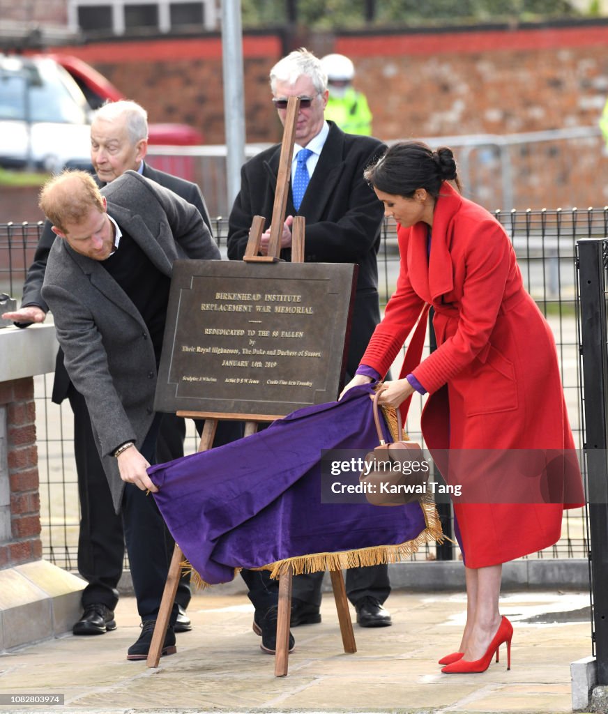 The Duke And Duchess Of Sussex Visit Birkenhead