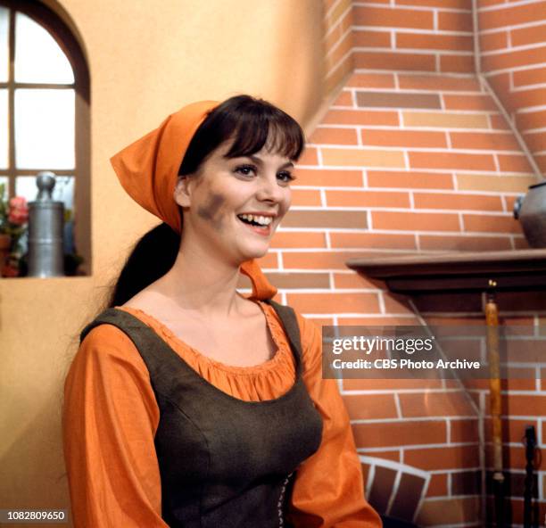 Cinderella, a made for TV movie, CBS television special, originally broadcast February 22, 1965. Pictured is Lesley Ann Warren .
