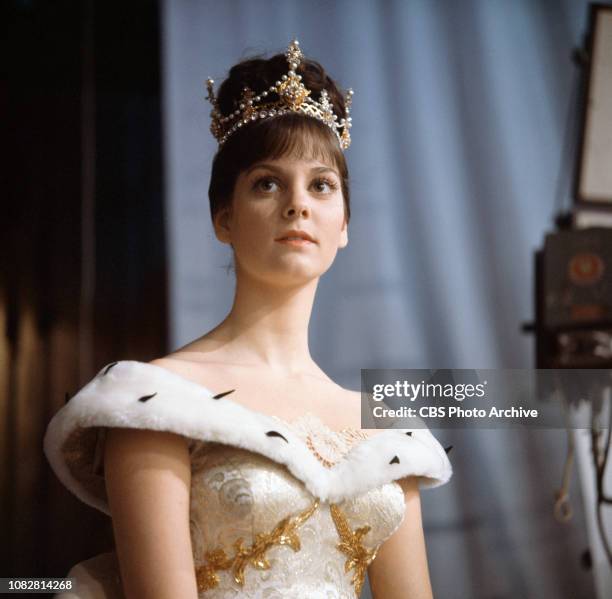 Cinderella, a made for TV movie, CBS television special, originally broadcast February 22, 1965. Pictured is Lesley Ann Warren .