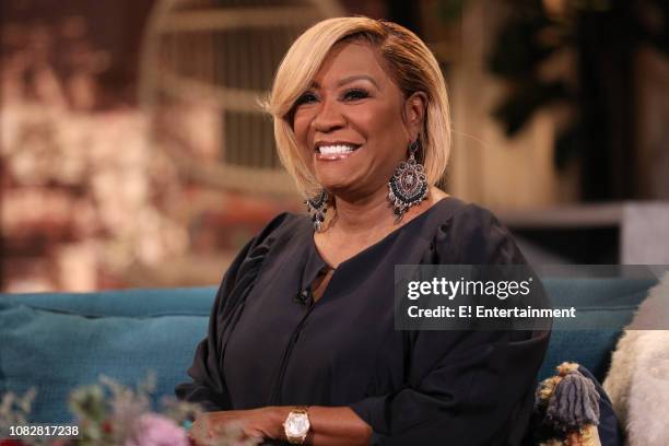 Episode 1036 -- Pictured: Guest Patti LaBelle on the set of Busy Tonight --