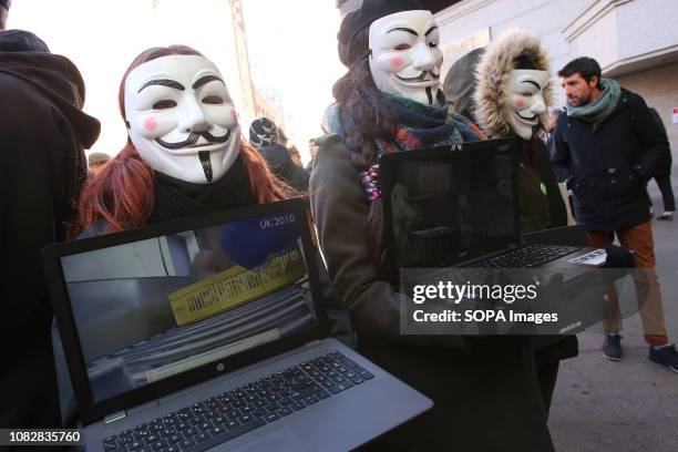 Anonymous Hacker Group Photos and Premium High Res Pictures - Getty Images
