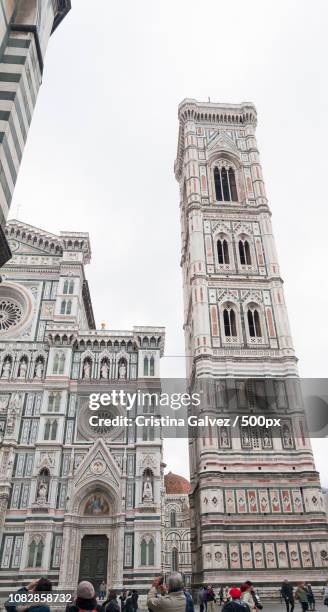 torre del duomo de florencia, italia - florencia italia stock-fotos und bilder