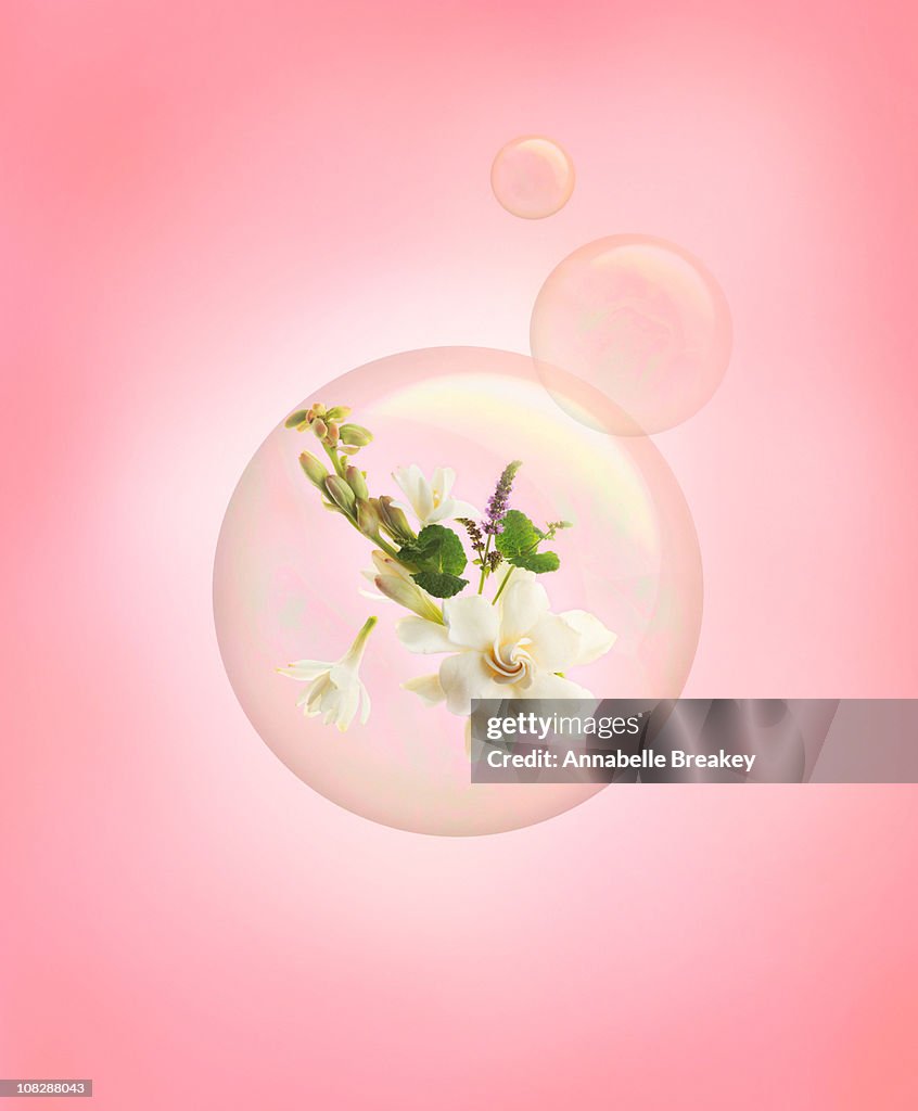 Fragrance in a bubble