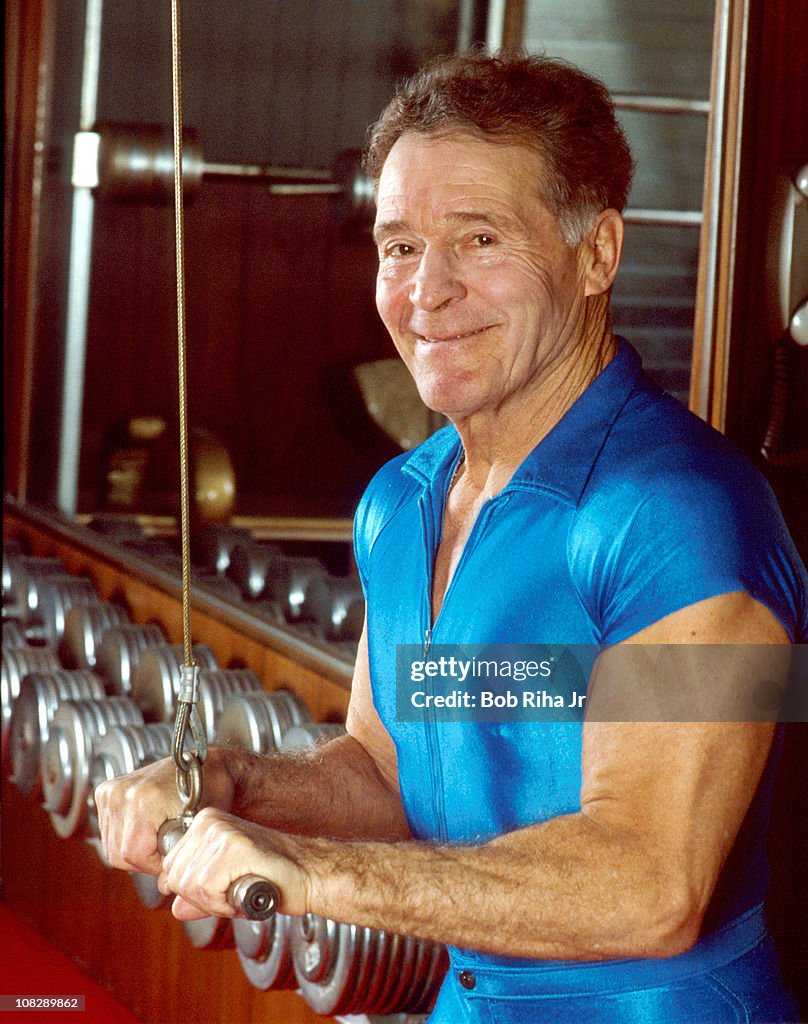 Djncd File photo of Jack LaLanne at home in the Los Angeles area taken ...