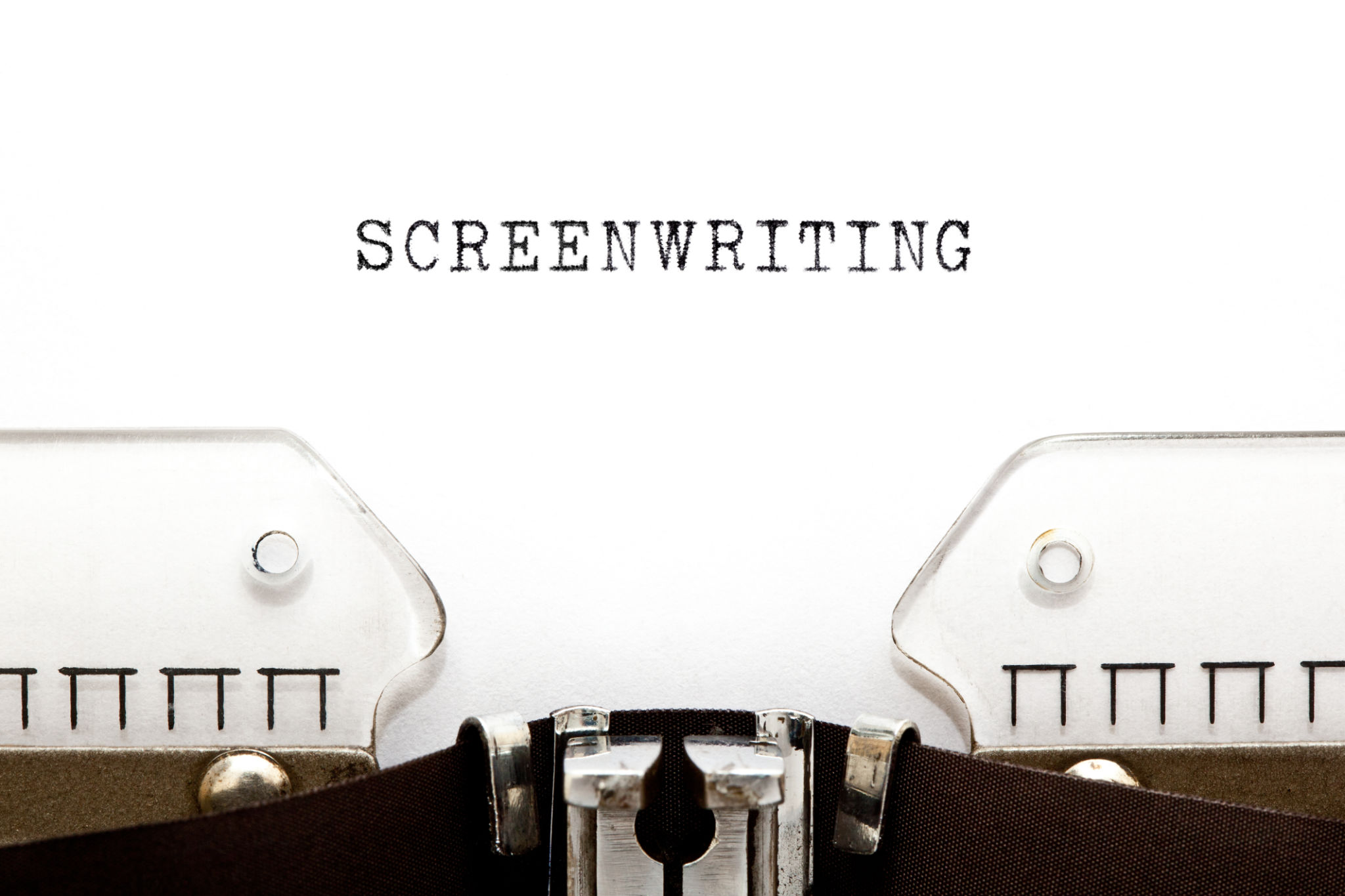 Screenwriting Vintage Typewriter Concept Screenwriting Vintage Typewriter Concept