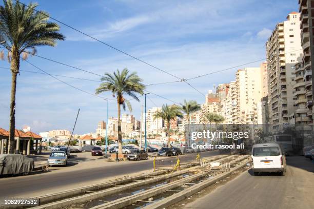 alexandria city - alexandria egypt stock pictures, royalty-free photos & images