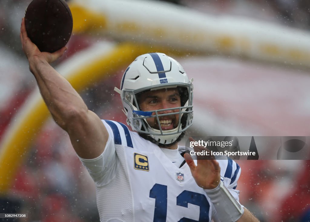 NFL: JAN 12 AFC Divisional Round - Colts at Chiefs