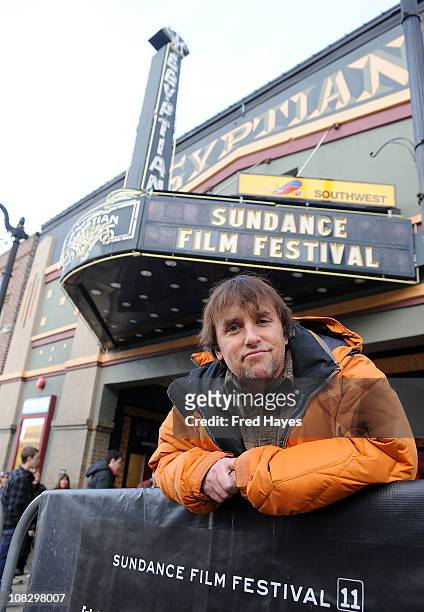 Director Richard Linklater attends the "Slacker" Premiere at the Egyptian Theatre during the 2011 Sundance Film Festival on January 24, 2011 in Park...