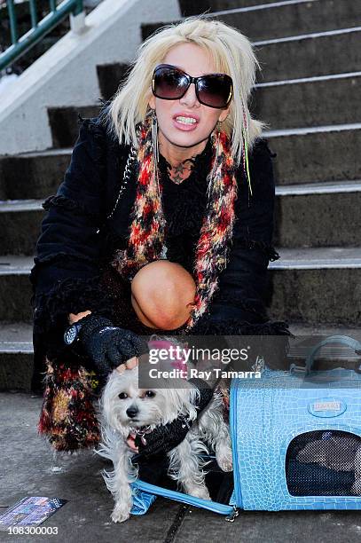 Personality Daisy De La Hoya attends the Sundance Film Festival on January 24, 2011 in Park City, Utah.