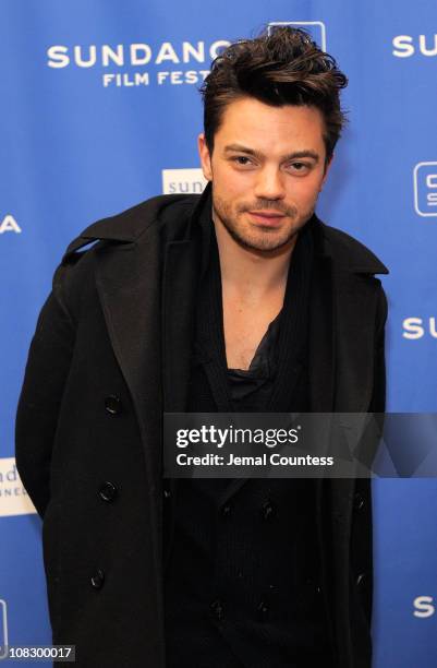 Actor Dominic Cooper attends the "Perfect Sense" Premiere at Eccles Center Theatre during the 2011 Sundance Film Festival on January 24, 2011 in Park...