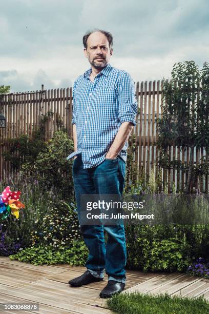 Actor Denis Podalydes poses for a portrait on June 2018 in Paris, France.