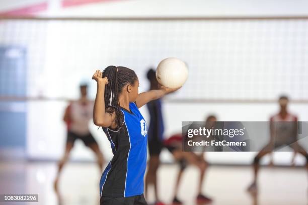 排球比賽 - high school volleyball 個照片及圖片檔