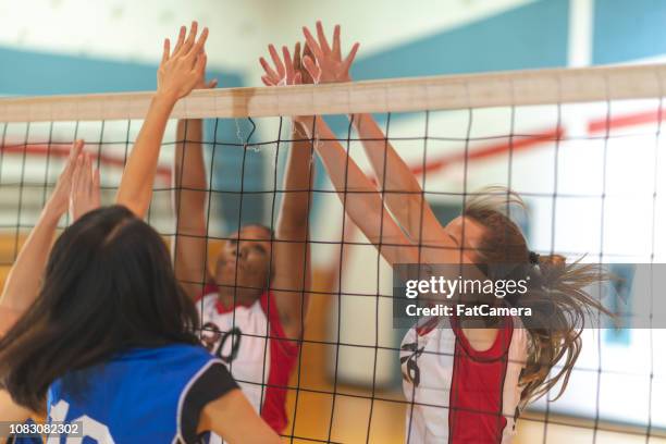 排球運動 - high school volleyball 個照片及圖片檔