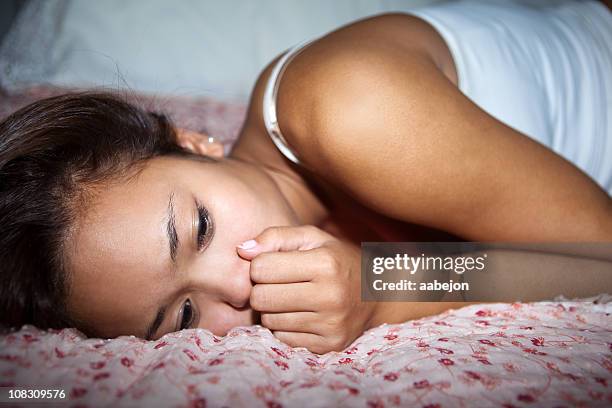 sad - filipina stock pictures, royalty-free photos & images