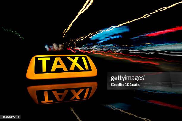 night driver - taxi bildbanksfoton och bilder