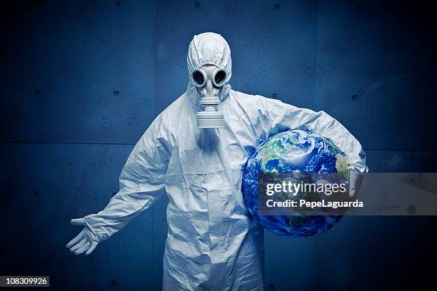 concerned for the planet. nuclear disaster - virus epidemic stock pictures, royalty-free photos & images