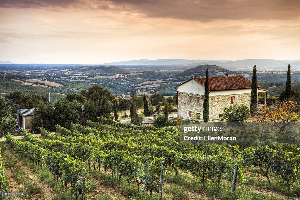 Paisaje de Toscana