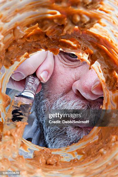 he likes peanut butter - nut butter stock pictures, royalty-free photos & images