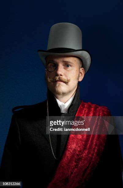 baron - monocles stock pictures, royalty-free photos & images