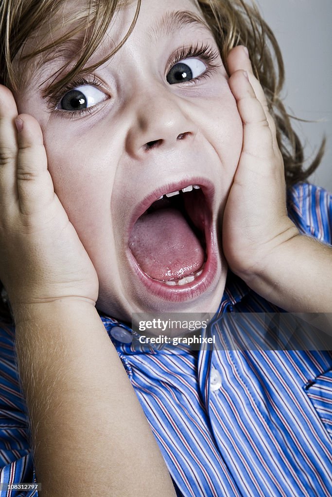 Children Screaming High Res Stock Photo Getty Images