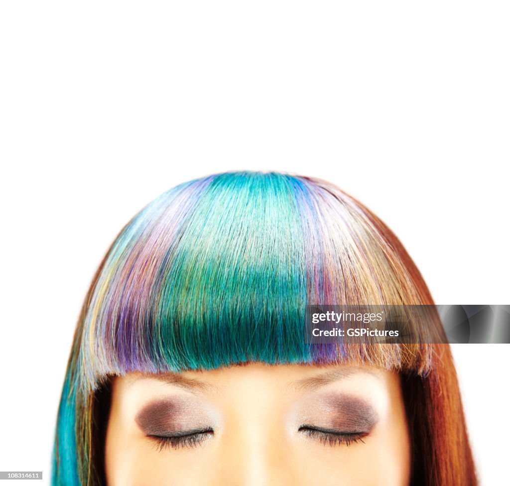 Close-up of Woman With Closed Eyes