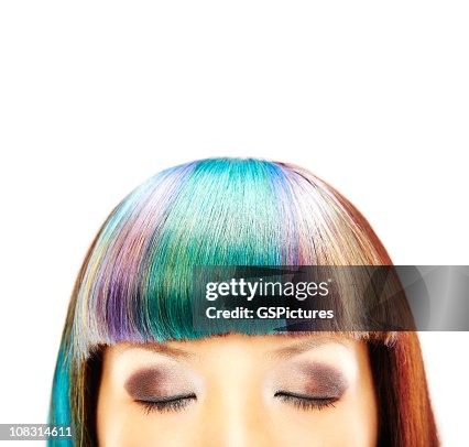 Close-up of Woman With Closed Eyes Close-up of Woman With Closed Eyes