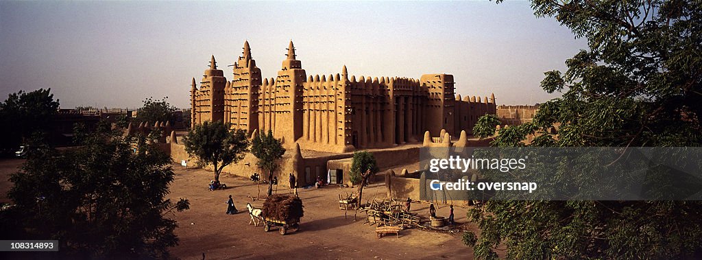 African village panorama