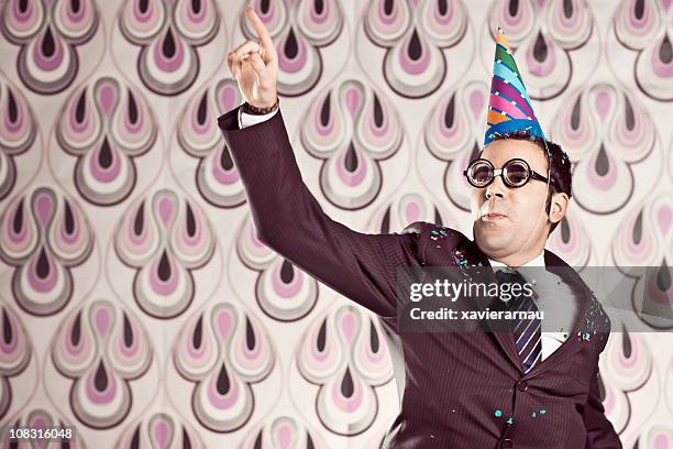 the party is on - eccentric stock pictures, royalty-free photos & images