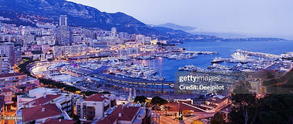 Monaco Harbour and Marina in Monte Carlo