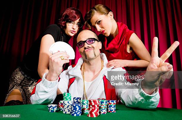 victorious poker team - gangster girl stock pictures, royalty-free photos & images