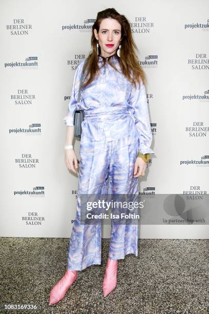 German actress Julia Malik during the Group Presentation during 'Der Berliner Salon' Autumn/Winter 2019 at St. Elisabethkirche and Villa Elisabeth on...