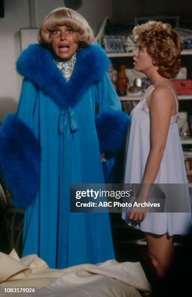 Los Angeles, CA Carol Channing, Lauren Tewes appearing on the Disney General Entertainment Content via Getty Images tv series 'The Love Boat' episode...