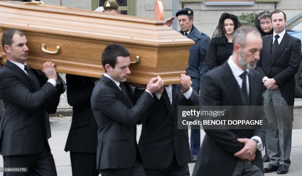 BELGIUM FUNERAL COUNT PHILIPPE DE LANNOY