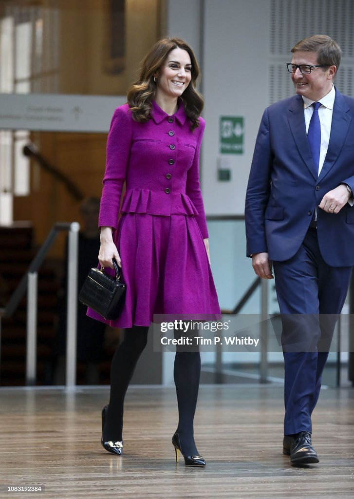 The Duchess Of Cambridge Visits The Royal Opera House