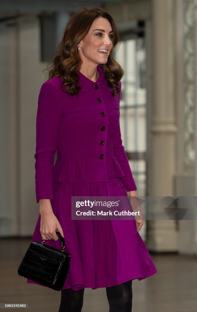 The Duchess Of Cambridge Visits The Royal Opera House