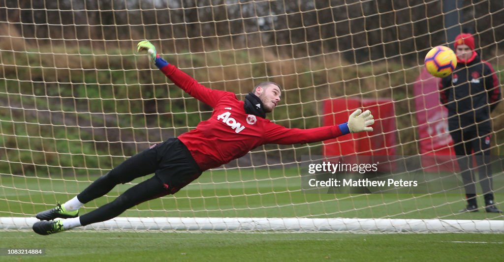 Manchester United Training Session