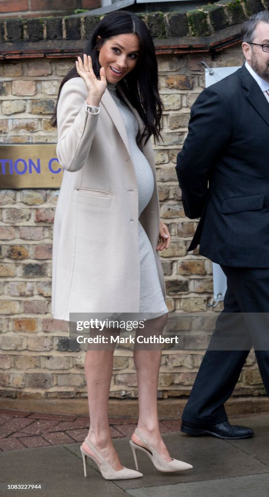 The Duchess Of Sussex Visits Mayhew