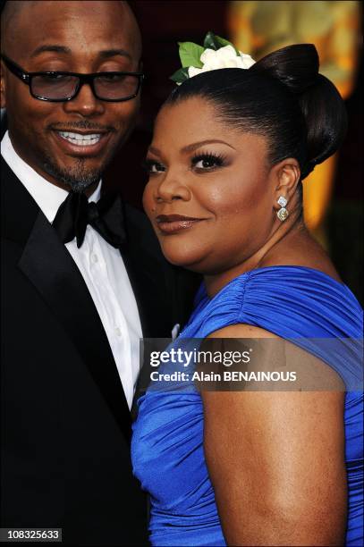 Portraits of arrivals at 82nd Academy Awards in the Oscars Ceremony, Mo'Nique in Los Angeles, United States on March 07th, 2010.