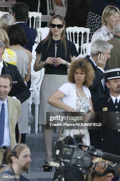 Bastille Day annual military parade in Paris, Consuelo Remmert in Paris, France on July 14th, 2010.