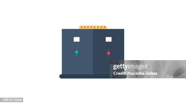 elevator design vector - elevator interior stock illustrations