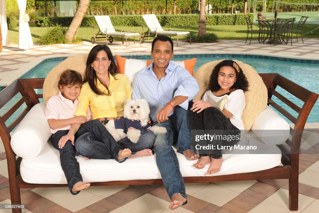 Jon Secada At Home In Miami
