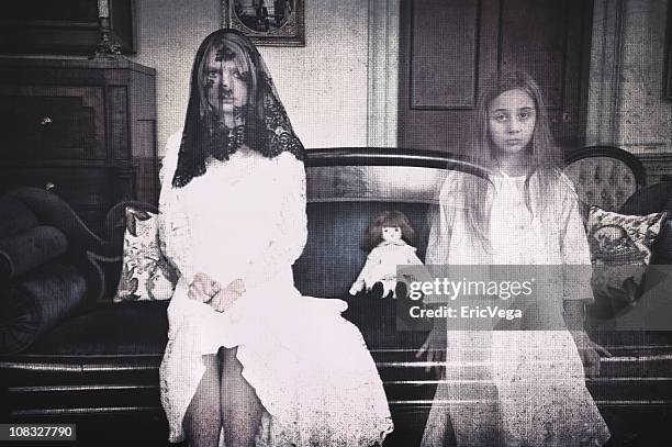 helpless - vintage haunting stock pictures, royalty-free photos & images